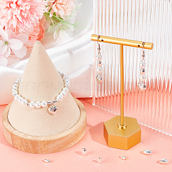 10 шт. 2 бусины из стерлингового серебра 925-го размера&nbsp;STER-BBC0001-99