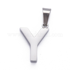 Colgantes de letras de acero inoxidable 304 que no se deslustran&nbsp;STAS-H127-Y-P