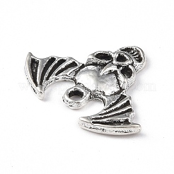 Tibetischer stil Aluminium Anhänger & Charms&nbsp;PALLOY-B014-09