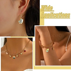 8 шт. 8 стиля эмалевых подвесок из нержавеющей стали 304&nbsp;STAS-CJ0003-38