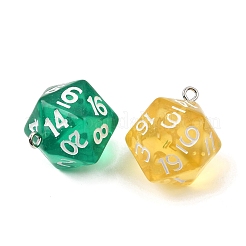 Pendentifs en résine transparente&nbsp;RE-CBA158B-02A