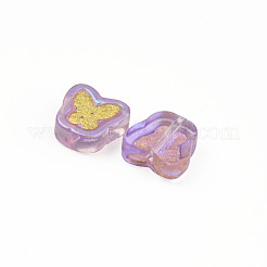 Perline trasparenti fatte a mano in vetroceramica&nbsp;LAMP-Q032-04A