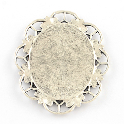 Литые овальное зеркало большие кулоны&nbsp;PALLOY-R068-31AS-NR