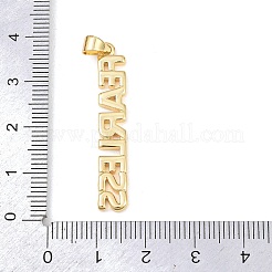 Латунные подвески&nbsp;KK-C162-054A-G