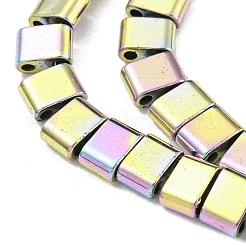 Chapelets de perles en hématite synthétique électrolytique sans magnétiques&nbsp;G-C106-B02-04B