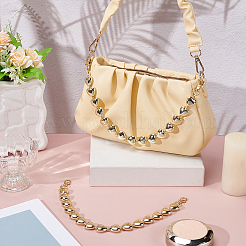 Ccb пластиковое сердце бисер кошелек декоративные цепочки&nbsp;AJEW-WH0248-895G