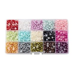 Cabochon di plastica abs&nbsp;SACR-X0014-6mm-01