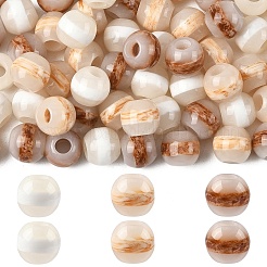 30 pièces de perles européennes en résine&nbsp;RESI-YW0006-36A