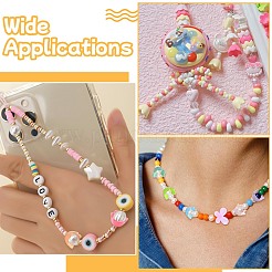 100 шт. колпачки для бусин из непрозрачного акрила&nbsp;OACR-CJ0002-29