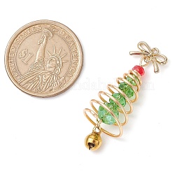 Pendentifs en verre et alliage&nbsp;PALLOY-JF02990-03