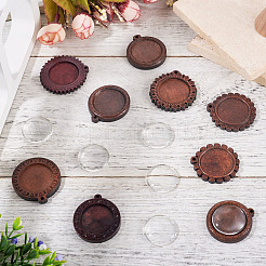 Наборы для изготовления подвесок из деревянного подноса своими руками&nbsp;DIY-TA0012-32