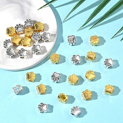 30 шт. 2 цвета тибетские европейские бусины&nbsp;MPDL-YW0001-08