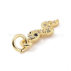 Ottone micro spianare fascino zirconi&nbsp;KK-C012-27G