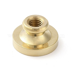 Testa del timbro in ottone con sigillo di cerala serie natalizia&nbsp;LS-AJEW-M037-01G-16