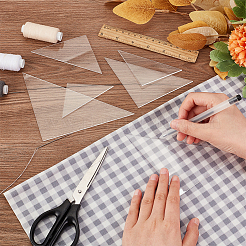 Акриловый шаблон для квилтинга&nbsp;AJEW-WH0332-68