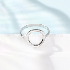 Offene Manschettenringe aus Edelstahl 304&nbsp;RJEW-P191-14P