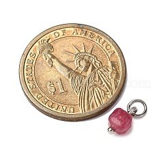 Подвески из натурального цветного турмалина с огранкой в форме куба&nbsp;X-PALLOY-JF04482-02