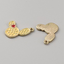 Подвески из эмали и сплава&nbsp;ENAM-WH0058-024B