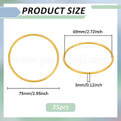 35 шт. железные соединительные кольца&nbsp;IFIN-BC0007-26