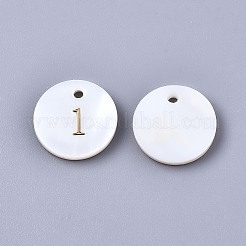 Natürliche Süßwasserschalen-Reize&nbsp;SHEL-Q023-01