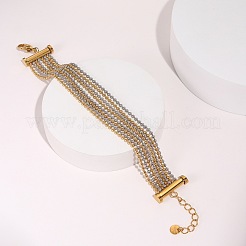 Браслеты-цепочки из нескольких нитей из нержавеющей стали 304 для женщин&nbsp;FS-WGF1B10-02