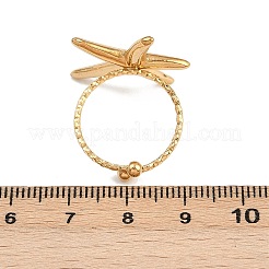 Регулируемые открытые манжеты из нержавеющей стали 304 для женщин&nbsp;LS-RJEW-K303-01G