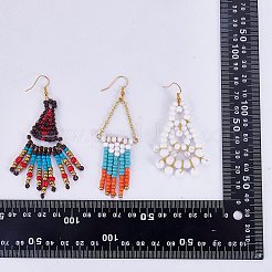 Kit de fabrication de grandes boucles d'oreilles pendantes&nbsp;DIY-SZ0009-19