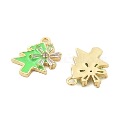 Pendentifs en laiton avec micro pavé de zircone cubique&nbsp;KK-L228-30B-G