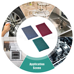 6 шт. 3-х цветный нейлон и наждачная бумага&nbsp;FIND-CA0001-52A