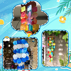 Комплекты подвесок из ракушек и ракушек capiz&nbsp;DIY-SP0005-49