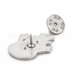 Weihnachten Schneemann Emaille Pin&nbsp;JEWB-G010-02P