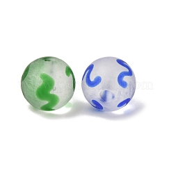 Perles vernisées mates manuelles&nbsp;LA-CBA5635-01A