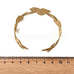 Brazaletes de acero inoxidable 304 para mujer&nbsp;BJEW-F509-03B-G
