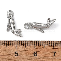 Shegrace Messing-Anhänger mit klarem Zirkonia-Pavé&nbsp;XGRQ4D470-656P