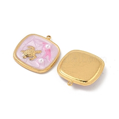 Подвески из нержавеющей стали 304 с эмалью&nbsp;STAS-U057-11G-B