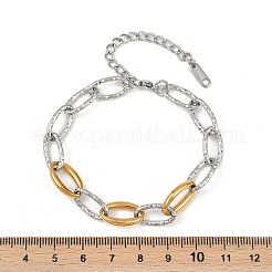 Браслеты-цепочки из нержавеющей стали 304 для женщин&nbsp;BJEW-K279-02GP