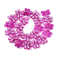 Эмалевые бусины ручной работы в технике лэмпворк&nbsp;LAMP-T023-26F