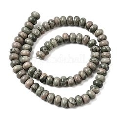 Натуральный зеленый деревянный кружевной камень бусины пряди&nbsp;G-A280-A29-02
