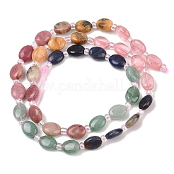 Нити из вишневого кварцевого стекла&nbsp;G-Z135-A12