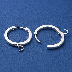 201 orecchini a cerchio huggie in acciaio inossidabile&nbsp;STAS-A167-01D-S