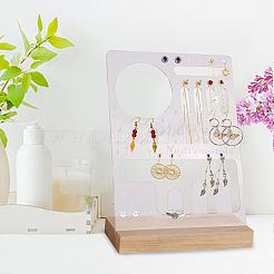 Прозрачные акриловые витрины для ювелирных изделий&nbsp;EDIS-WH0034-01