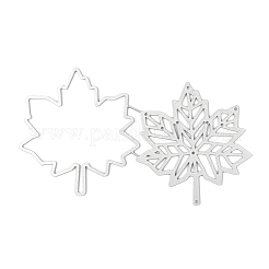 Осенняя тема кленовый лист углеродистая сталь вырубка штампы трафареты&nbsp;DIY-R079-014