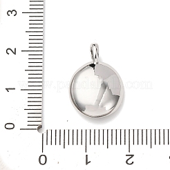 Природных тигровый глаз подвески&nbsp;KK-A279-16P