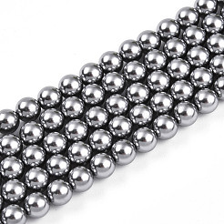 Выпечка из окрашенного перламутрового стекла жемчужные бусинки&nbsp;HY-N002-5mm-A01