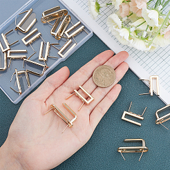 20шт 2 стиля сплава сумка аксессуары для поворотного замка&nbsp;FIND-WR0001-58