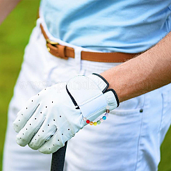 8 pz corde elastiche e palline da golf in vetro contano il punteggio del colpo&nbsp;HJEW-DR00086