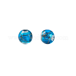 Perline murano con sabbia d'oro fatto a mano&nbsp;LAMP-TAC0001-01E