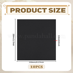 10 hoja de cartulina de papel artesanal a4&nbsp;DIY-LP0006-13