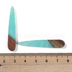 Подвески из смолы и дерева&nbsp;WOOD-F015-01H