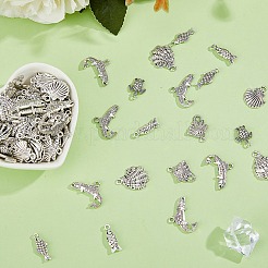 93шт 7 стиля подвески из сплава в тибетском стиле&nbsp;FIND-HS0001-87